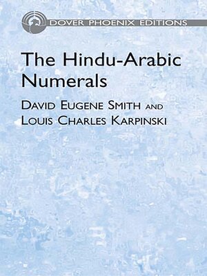 cover image of The Hindu-Arabic Numerals